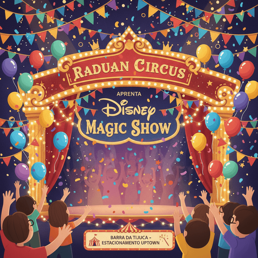 Foto: Raduan Circus Apresenta Disney Magic Show