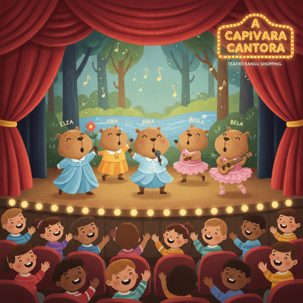 Foto: A Capivara Cantora