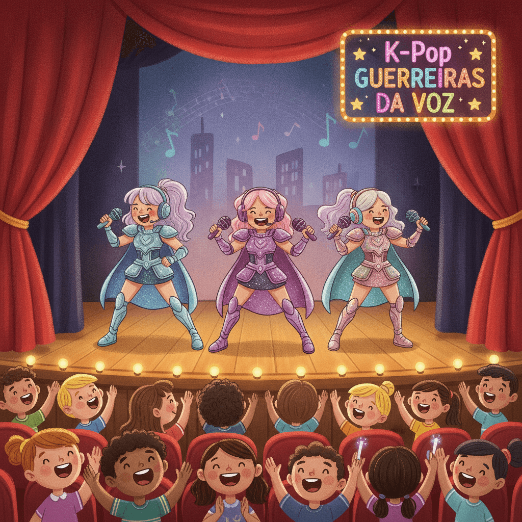 Foto: K-Pop Guerreiras da Voz