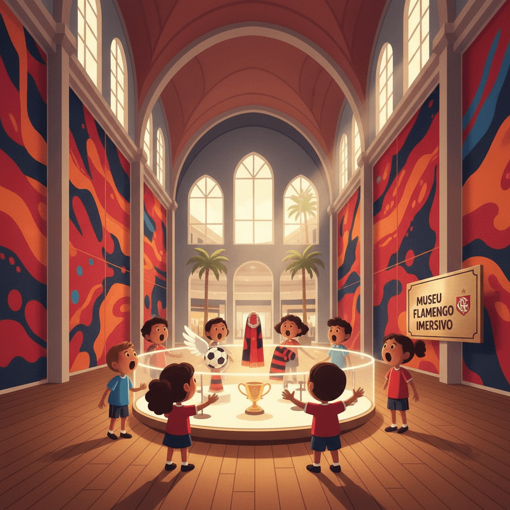 Foto: Museu Flamengo Imersivo