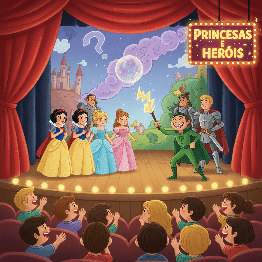 Foto: Princesas e Heróis