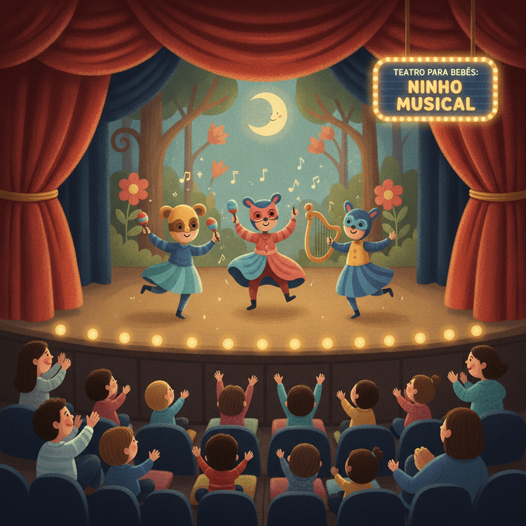 Foto: Teatro para Bebês: Ninho Musical