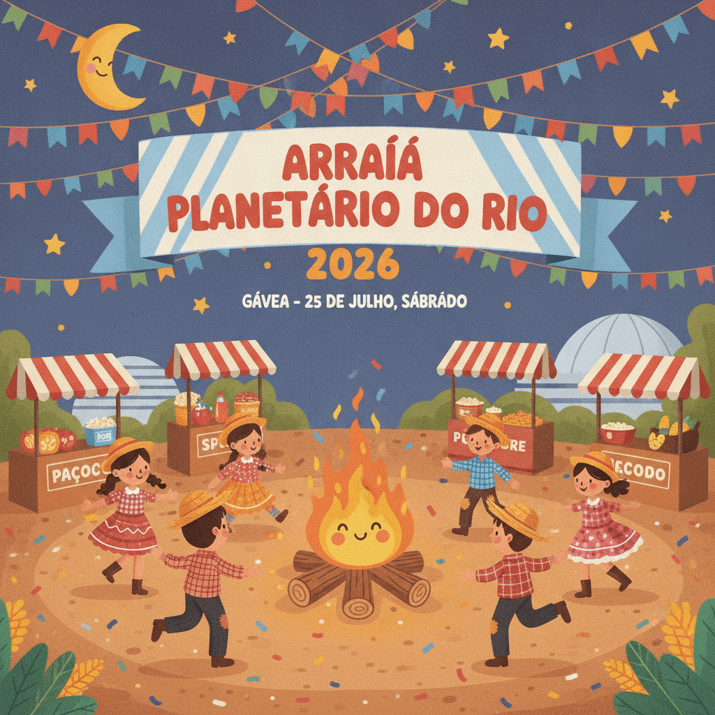 Foto: Arraiá do Planetário do Rio 2026