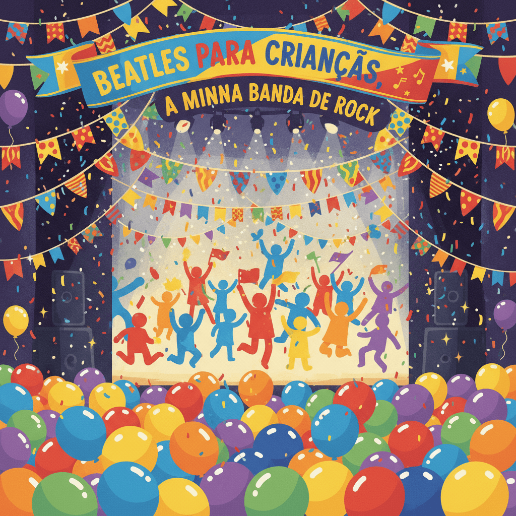 Foto: Beatles Para Crianças, A Minha Banda de Rock