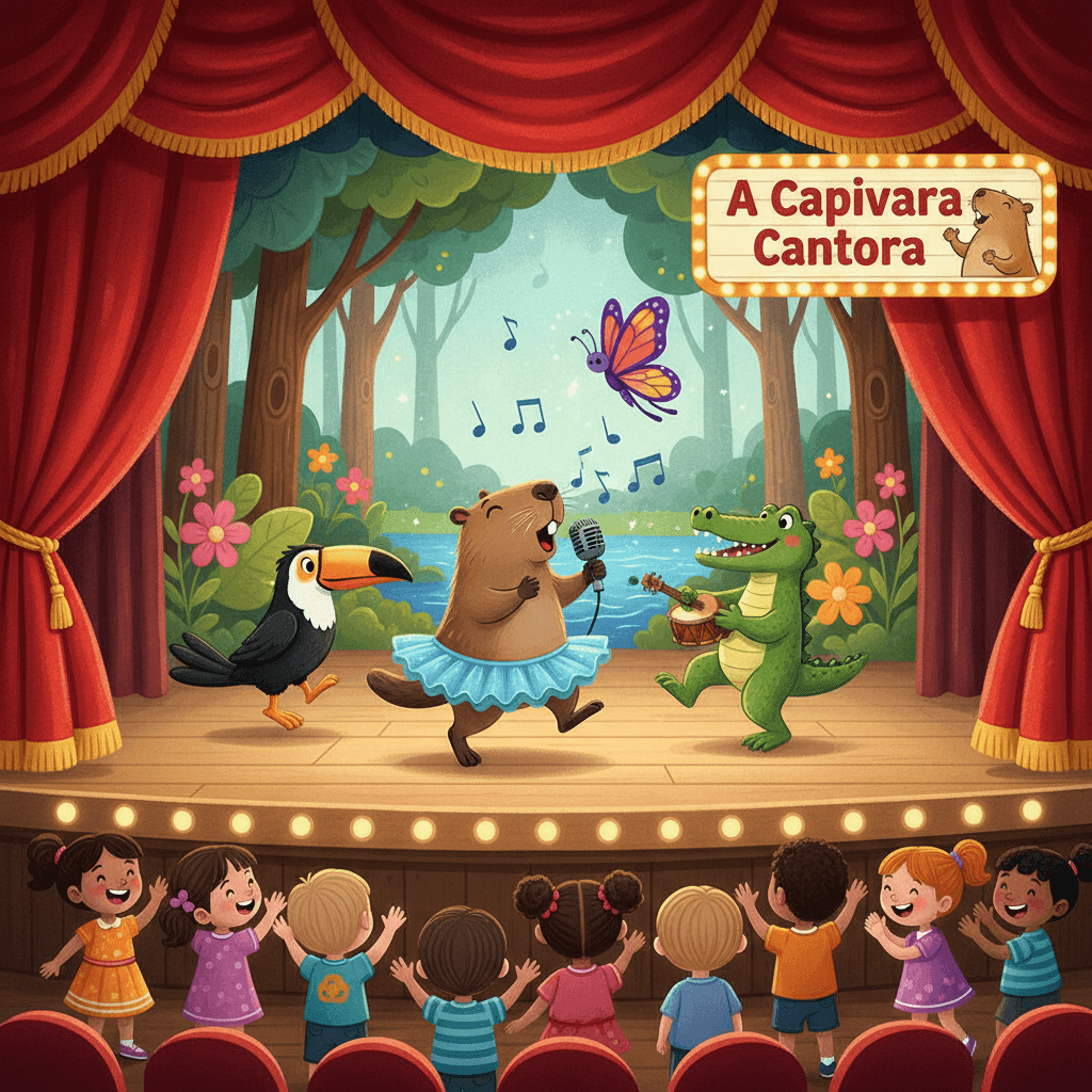 Foto: A Capivara Cantora