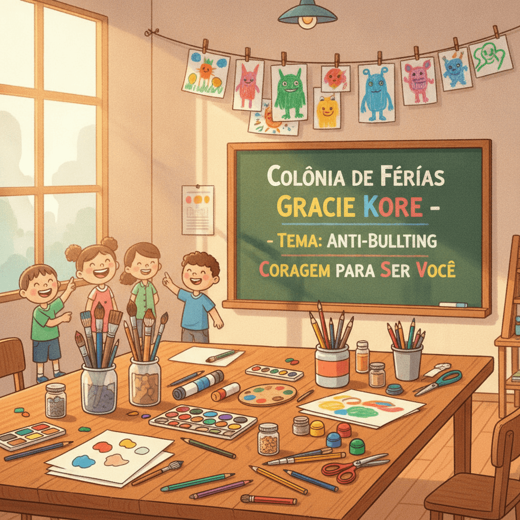 Foto: Colônia de Férias Gracie Kore