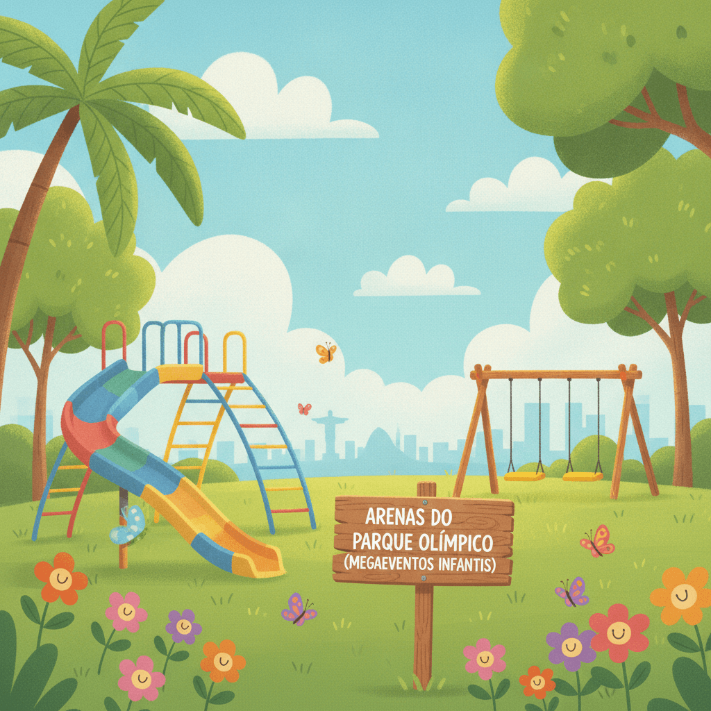 Foto: Arenas do Parque Olímpico (megaeventos infantis)